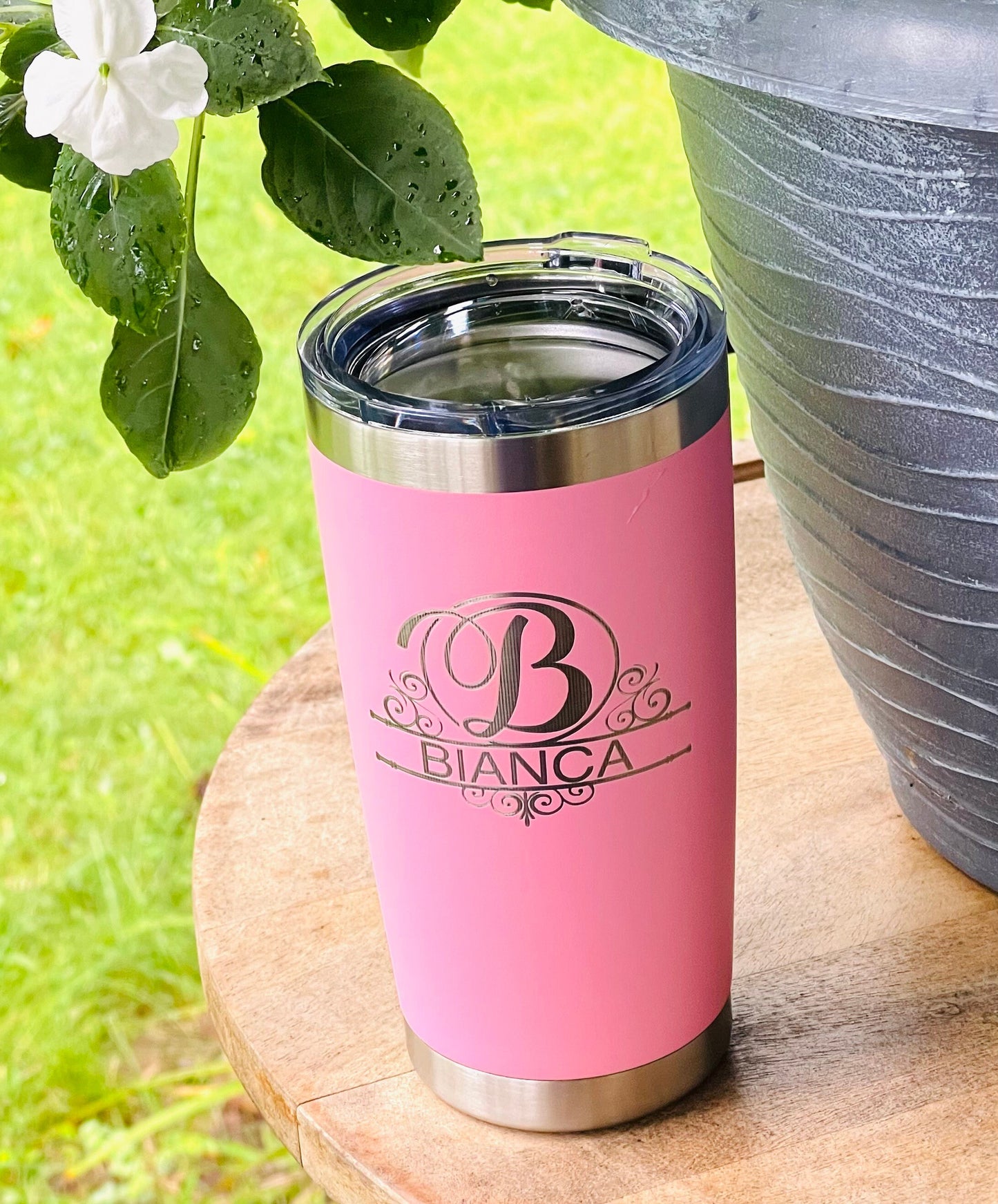 Pink Personalized Tumbler| Pink Christian Gift | Waymaker Gift| Gift for Christian Woman|