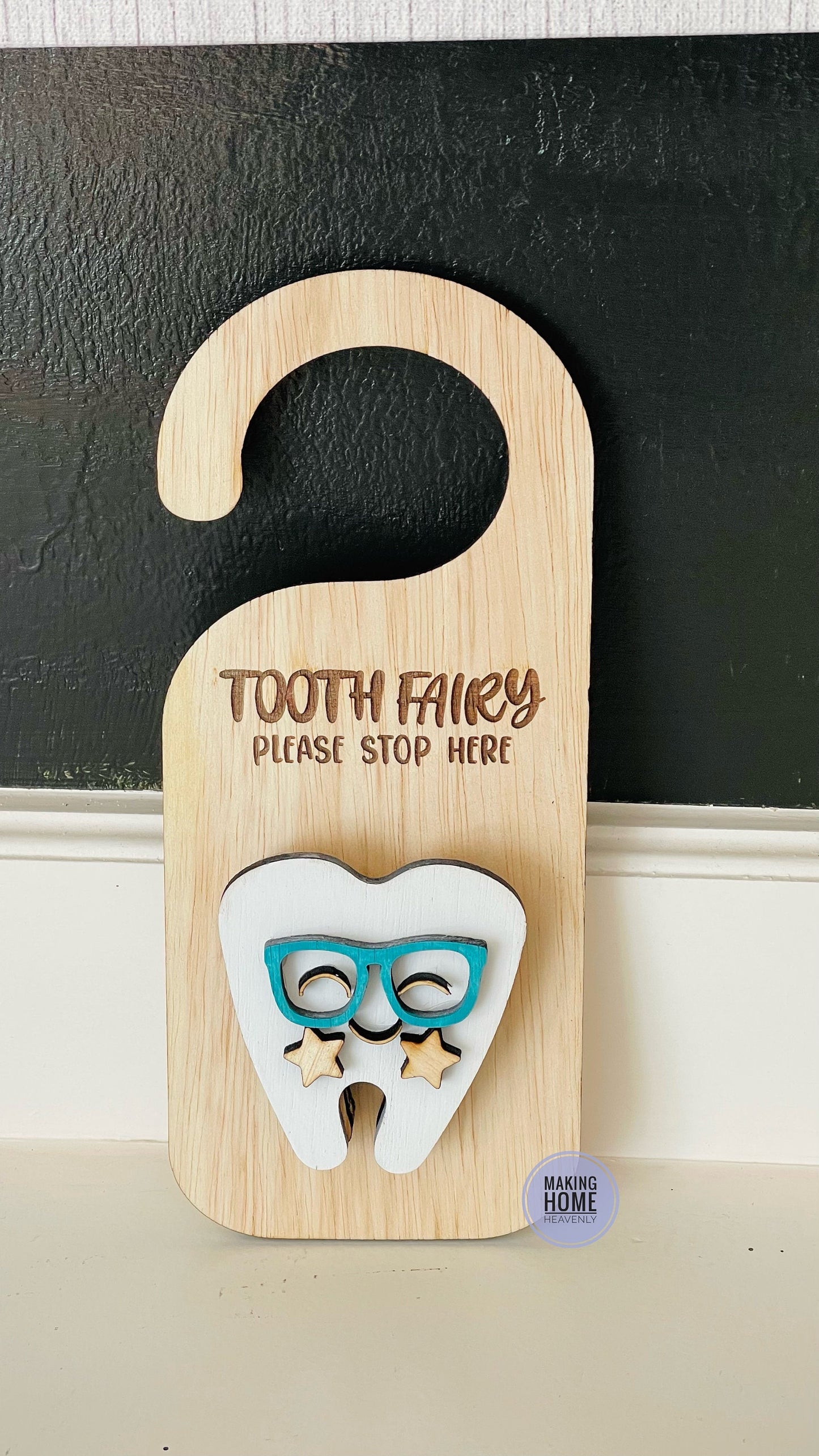 Tooth Fairy| Tooth Fairy Box for Kids| Personalized Tooth Fairy Hanger| Gift for First Tooth Lost| Lost Tooth Gift