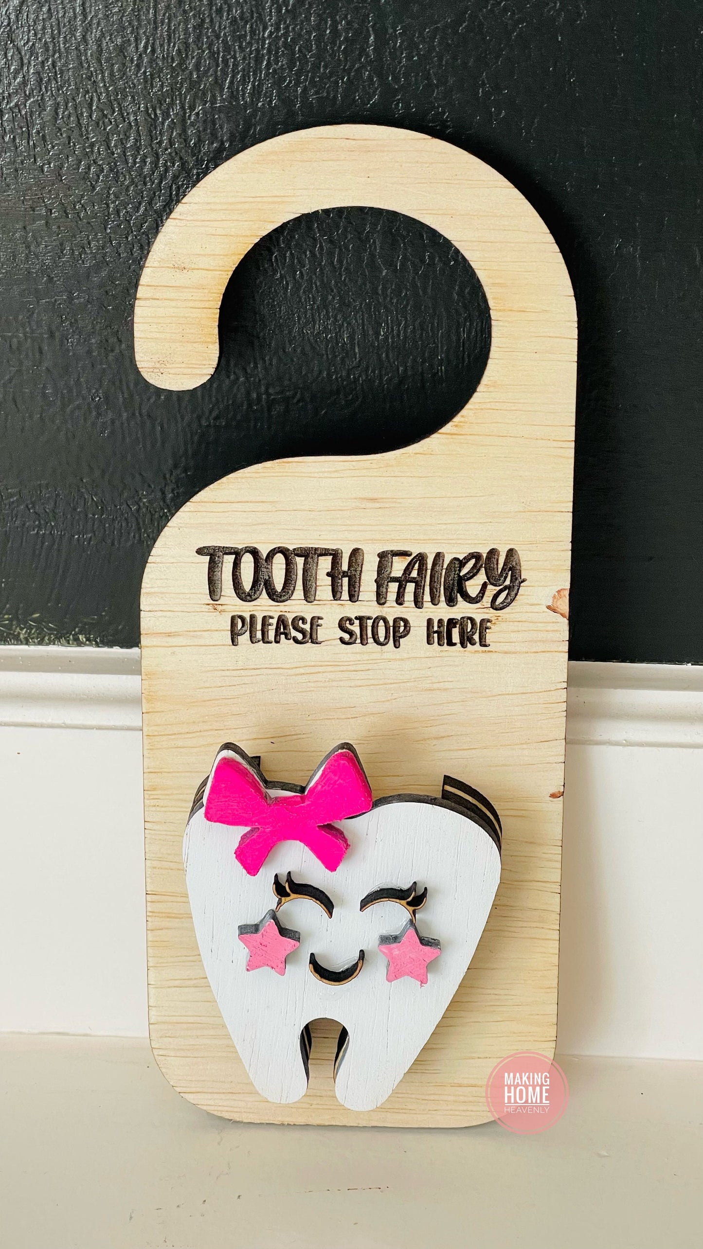 Tooth Fairy| Tooth Fairy Box for Kids| Personalized Tooth Fairy Hanger| Gift for First Tooth Lost| Lost Tooth Gift