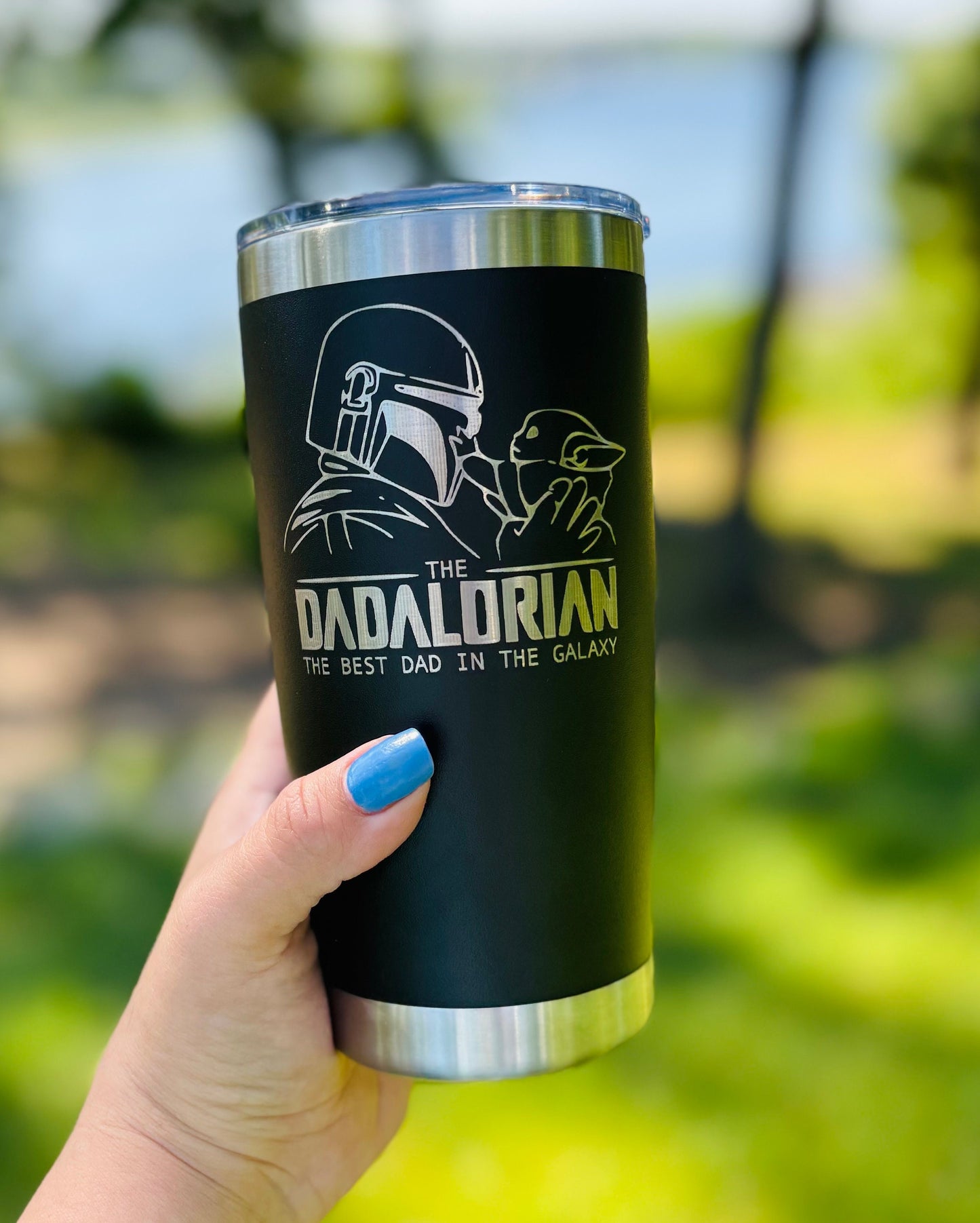 Star Wars | Star Wars Tumbler| Dadalorian| Dadalorian Tumbler for Dad| Jedi Dad Tumbler| Galaxy’s Tummbler| Darth Vader Mug| Disney Star war