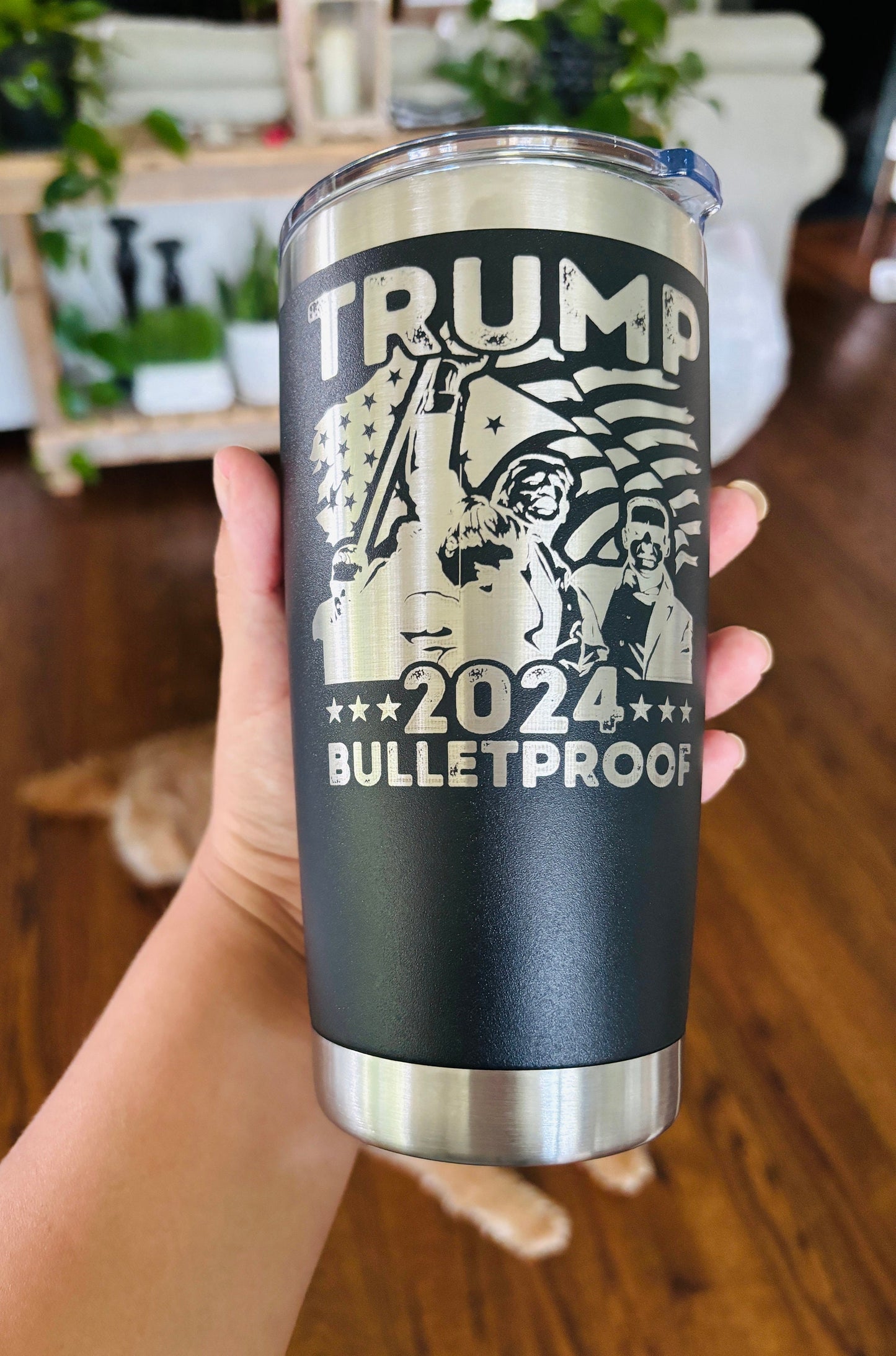 Trump|Trump 2024|Trump Tumbler| Rally Shot Shooting|Ear Bulletproof|Bulletproof Tumbler|Trump Shooting Mug|Republican Mug| Fight Fight Fight