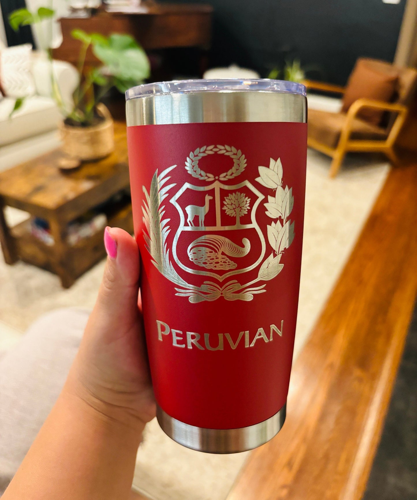 Peru. Peruvian Tumbler. Peruvian Coffee Mug. Peruvian Souvenir.Peruvian Gifts.Gifts for Peruvian Men