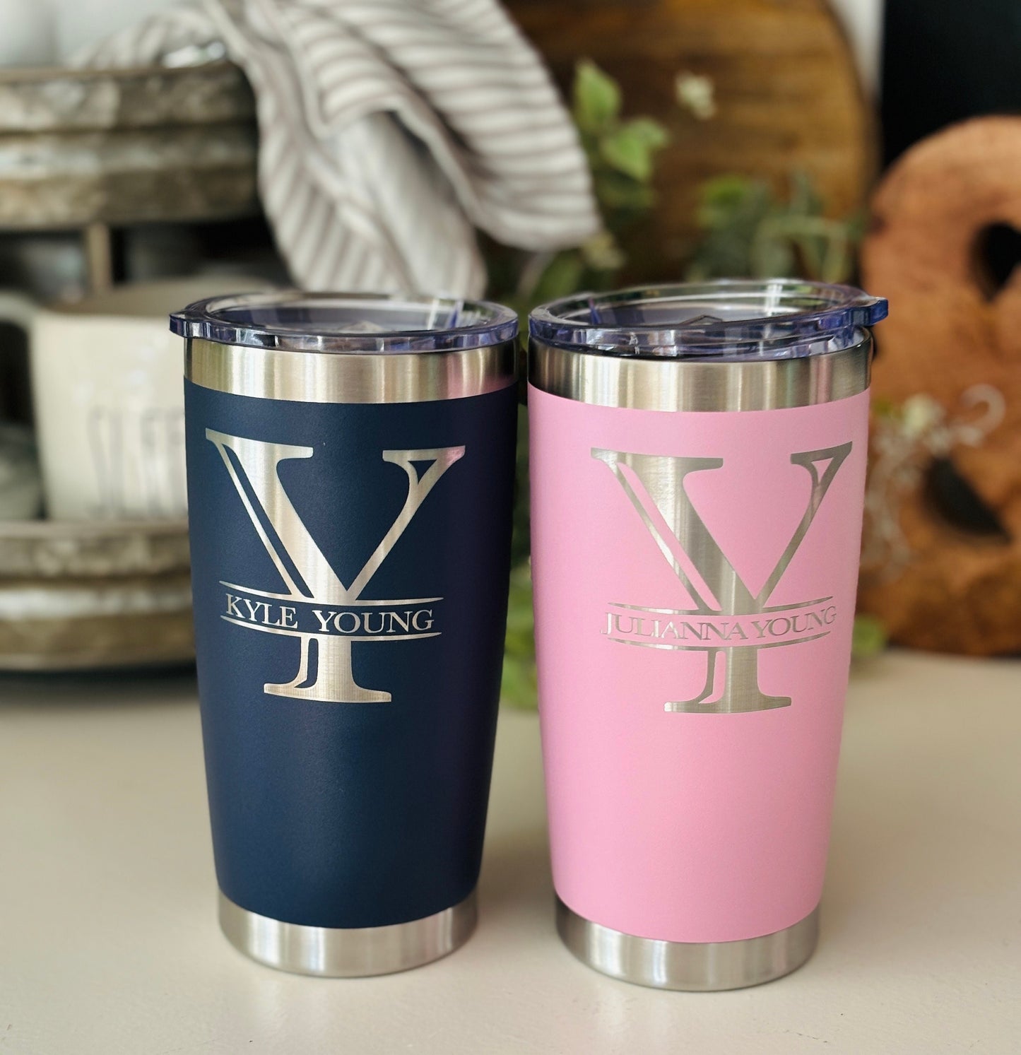 Mr. and Mrs. Set of Tumblers| Honeymoon Present| Future Mr.and Mrs.| Wedding Tumblers| Gift for Honeymoon| Set of Coffee Cups for Couple