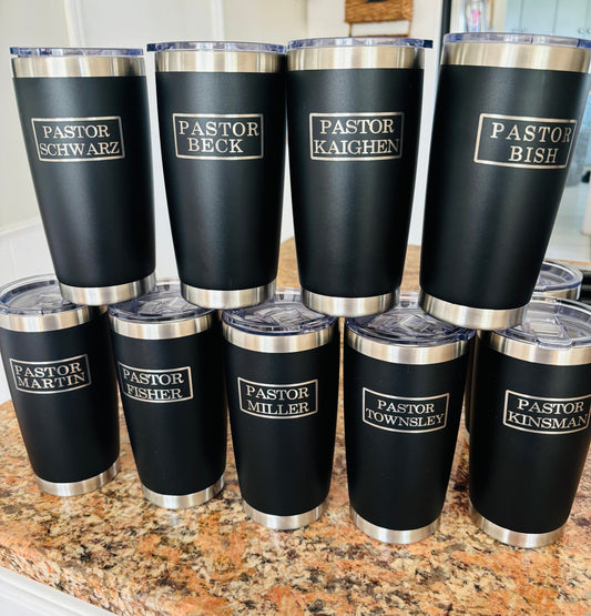 Gift for Pastor| Personalized Gift PastorPastor Gift| Appreciation Gift for Pastor|Tumbler with Pastor Name|Coffee Cup for Pastor|Preacher